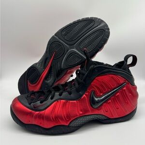 Nike Air Foamposite Pro Varsity University Red 624041-604 Men’s Size 13